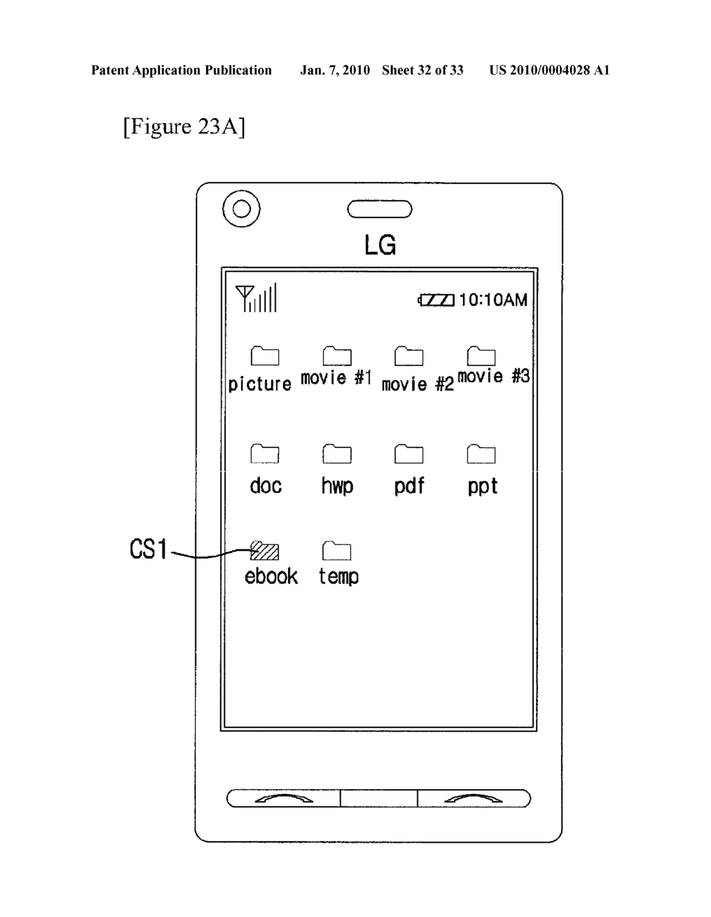 PORTABLE TERMINAL AND DRIVING METHOD OF THE SAME - diagram, schematic, and image 33