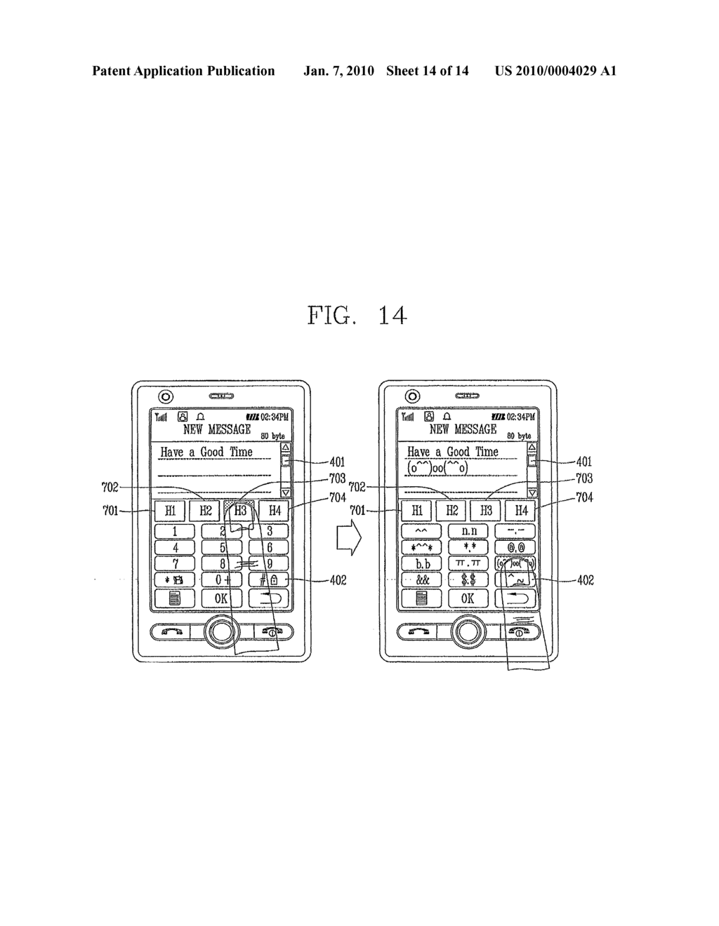 MOBILE TERMINAL AND KEYPAD DISPLAYING METHOD THEREOF - diagram, schematic, and image 15