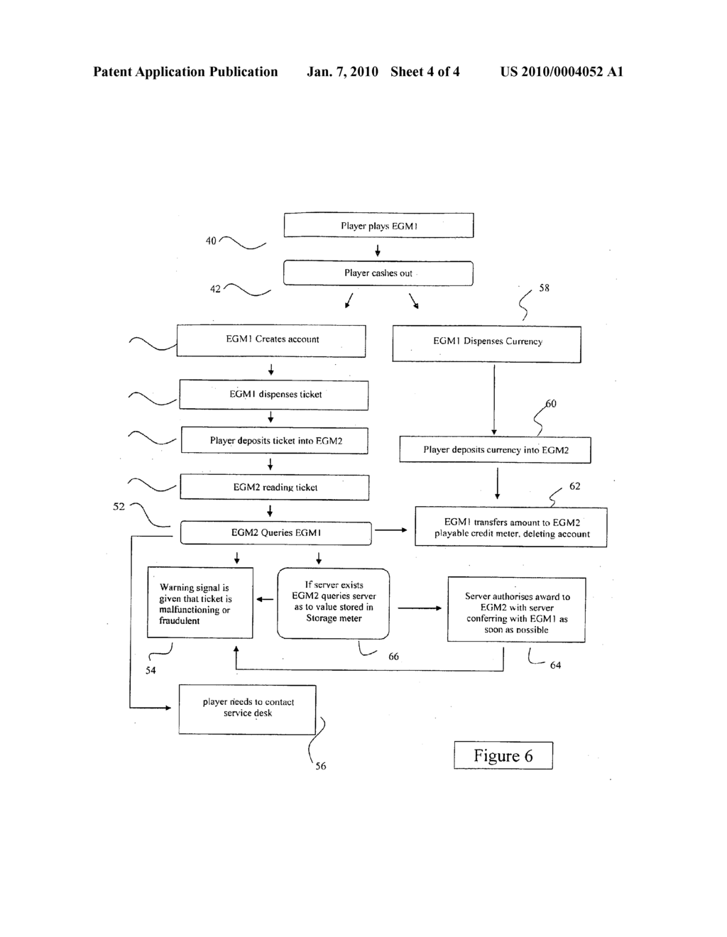 Ticket for credits for gaming console - diagram, schematic, and image 05