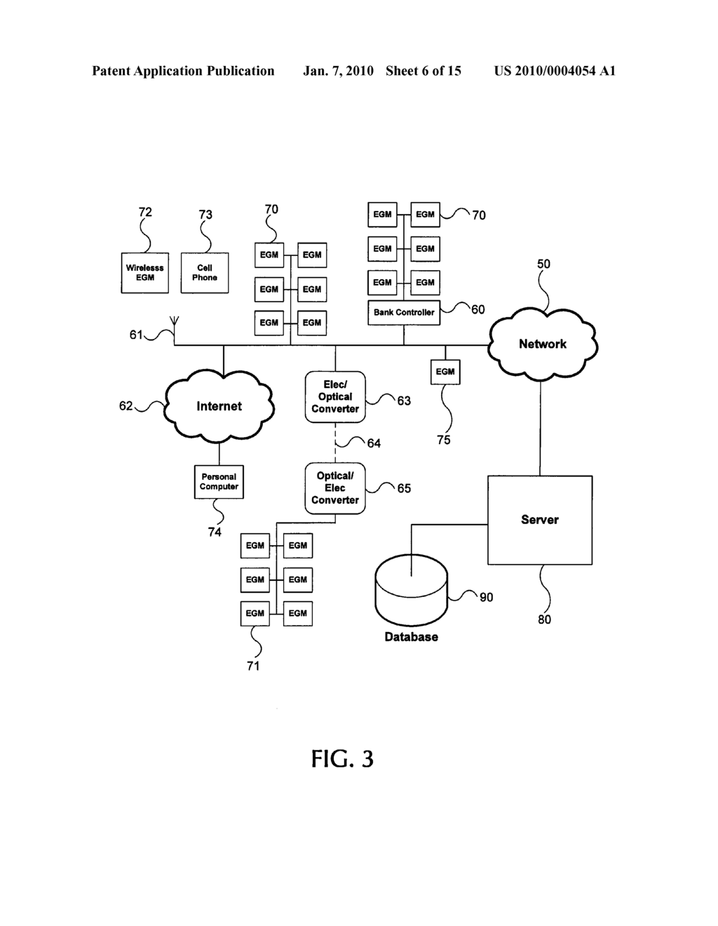 METHOD OF ALLOCATING CREDITS FOR GAMING DEVICES - diagram, schematic, and image 07