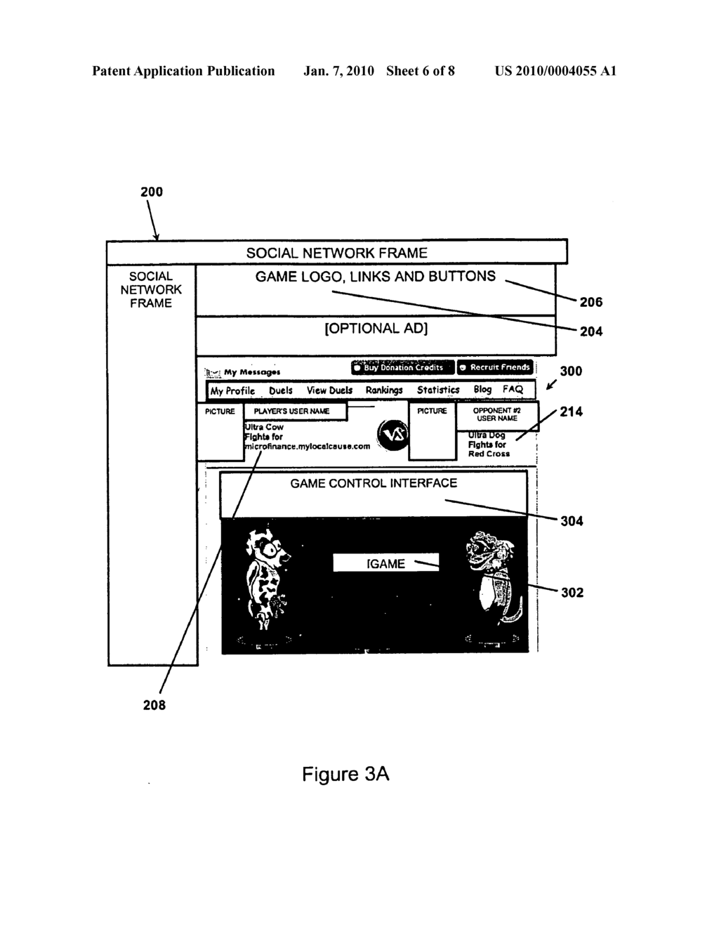 SYSTEM AND METHOD FOR DONATIONS USING ONLINE INTERACTIVE GAMES - diagram, schematic, and image 07