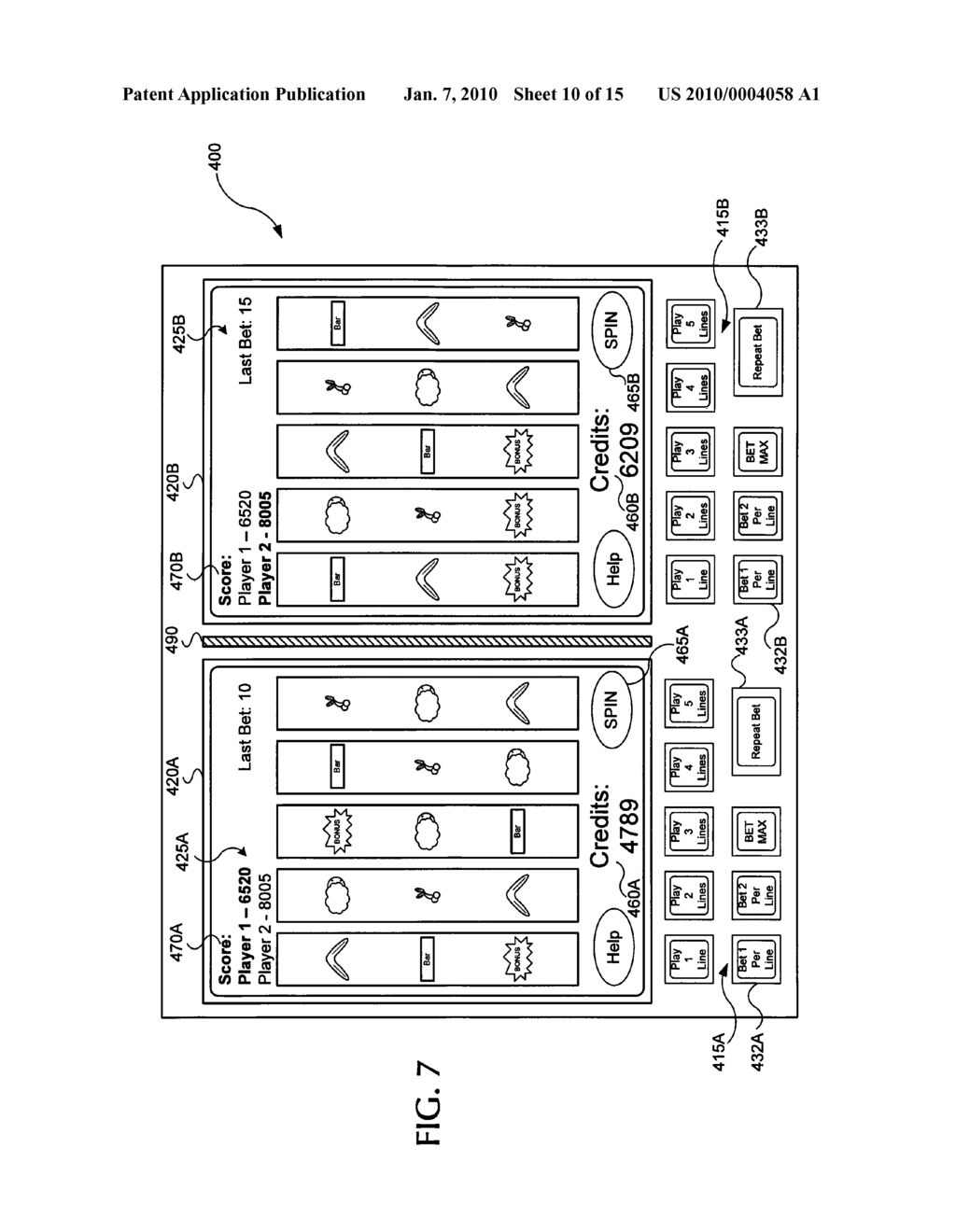 SHARED BONUS ON GAMING DEVICE - diagram, schematic, and image 11