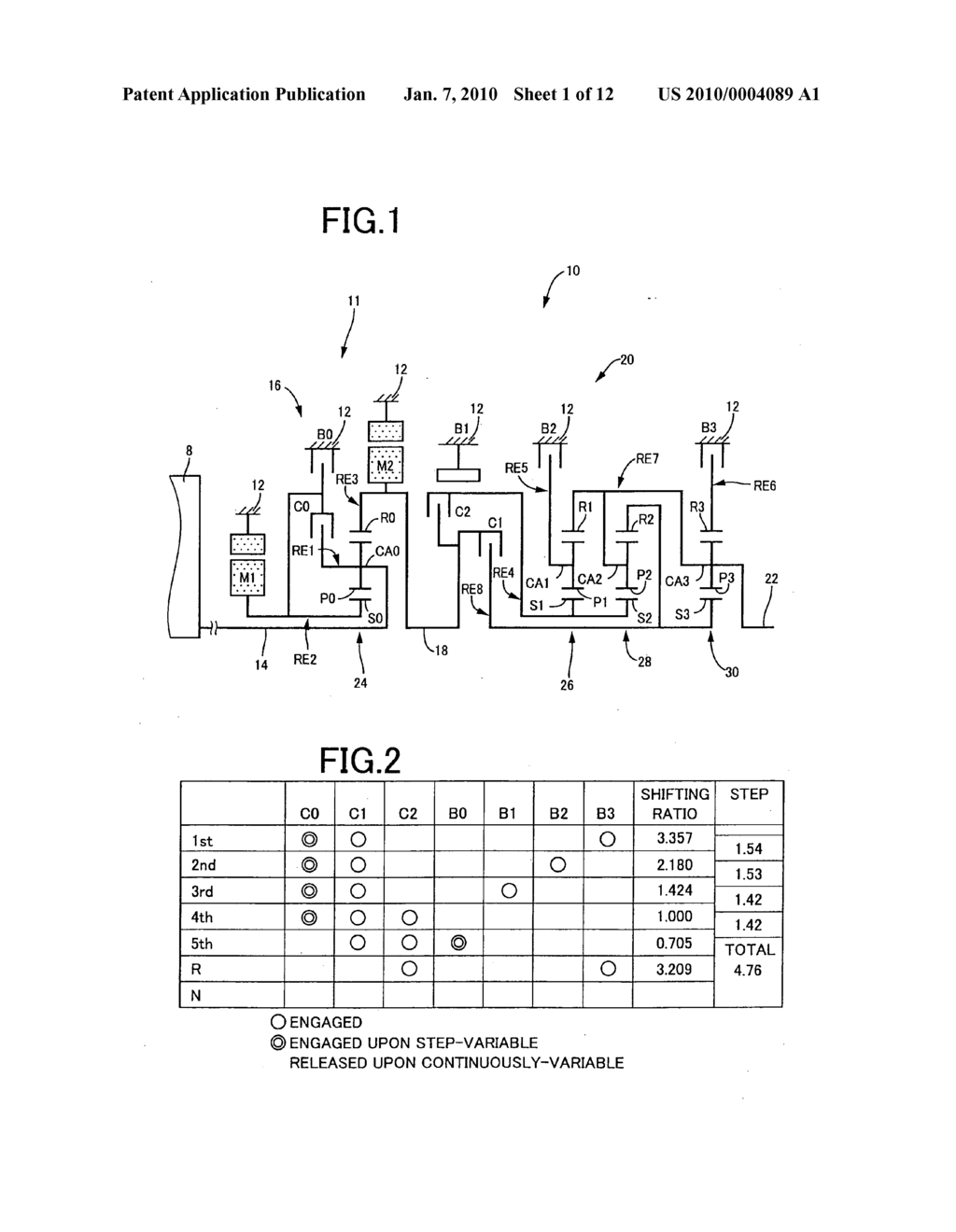 Control device for hybrid vehicle drive apparatus - diagram, schematic, and image 02