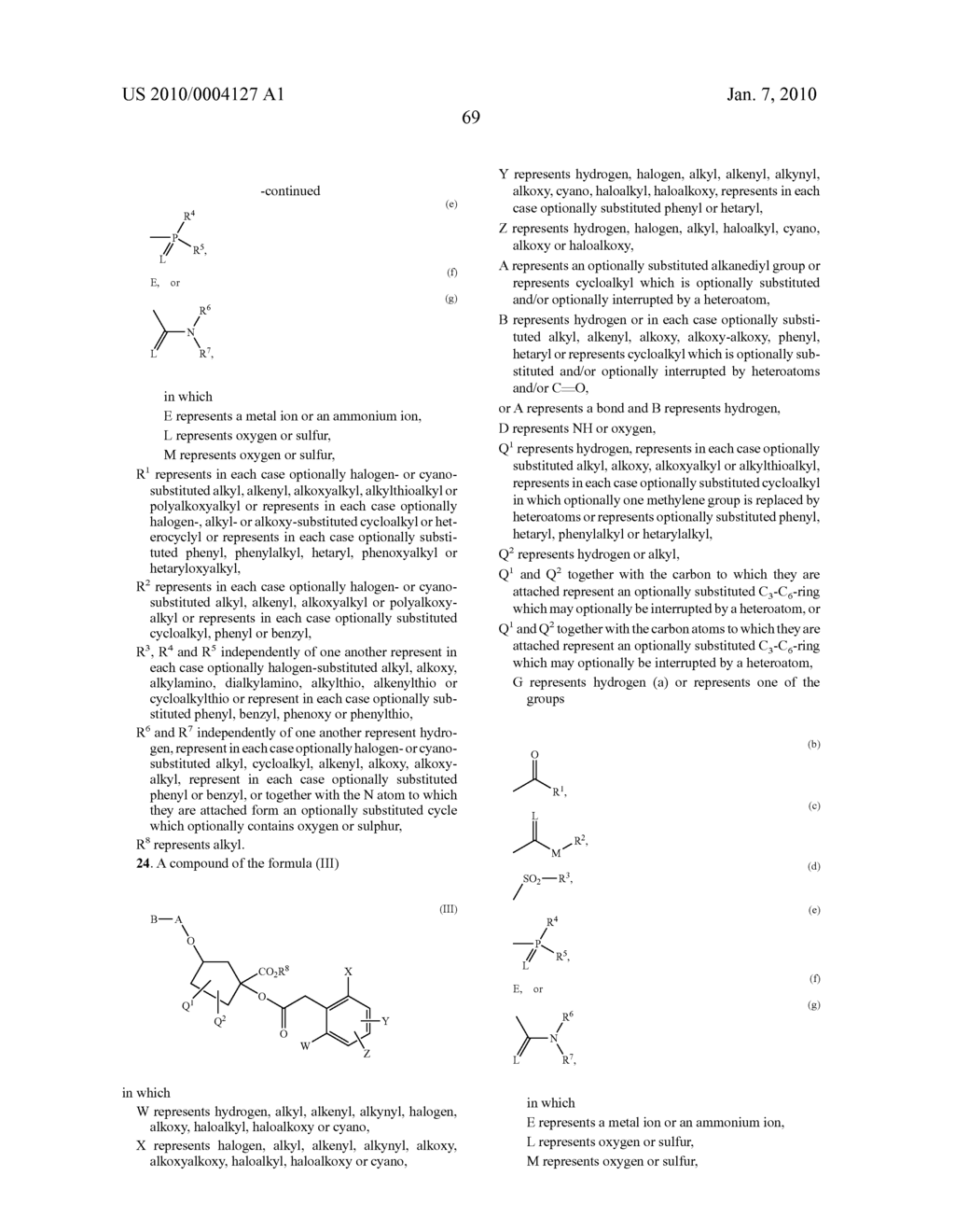 3'-ALKOXYSPIROCYCLOPENTYL-SUBSTITUTED TETRAMIC AND TETRONIC ACIDS - diagram, schematic, and image 70