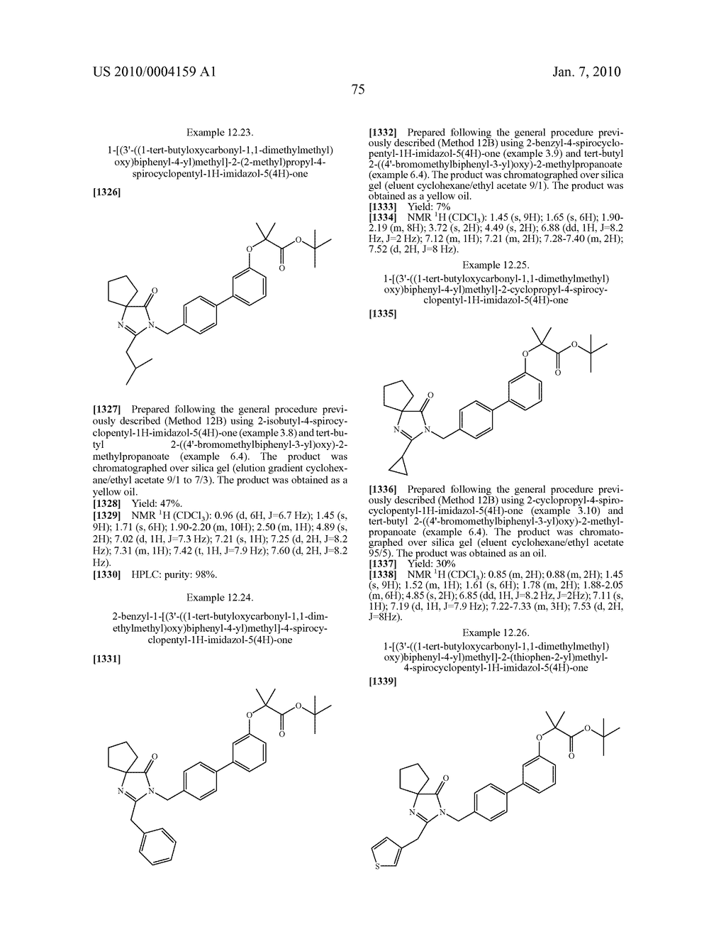 SUBSTITUTED IMIDAZOLONE DERIVATIVES, PREPARATIONS AND USES - diagram, schematic, and image 103