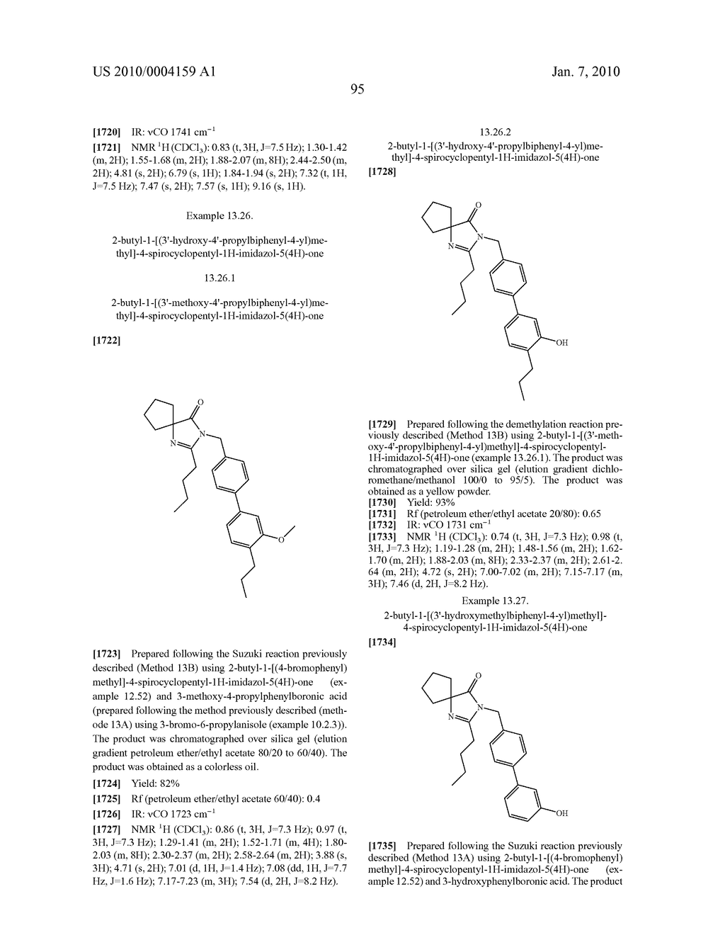 SUBSTITUTED IMIDAZOLONE DERIVATIVES, PREPARATIONS AND USES - diagram, schematic, and image 123