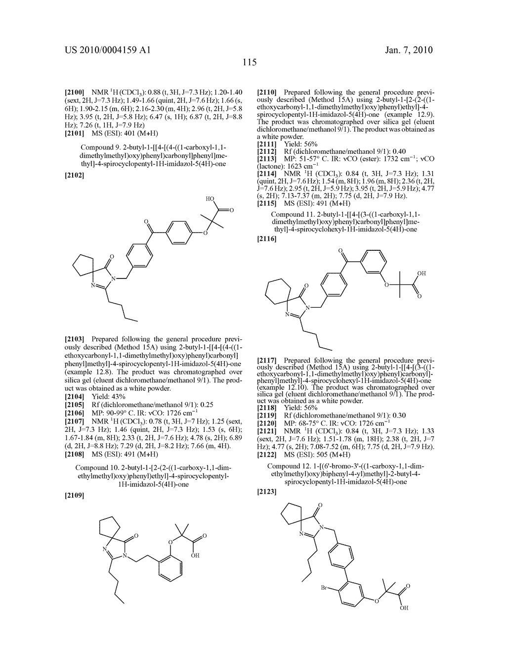 SUBSTITUTED IMIDAZOLONE DERIVATIVES, PREPARATIONS AND USES - diagram, schematic, and image 143