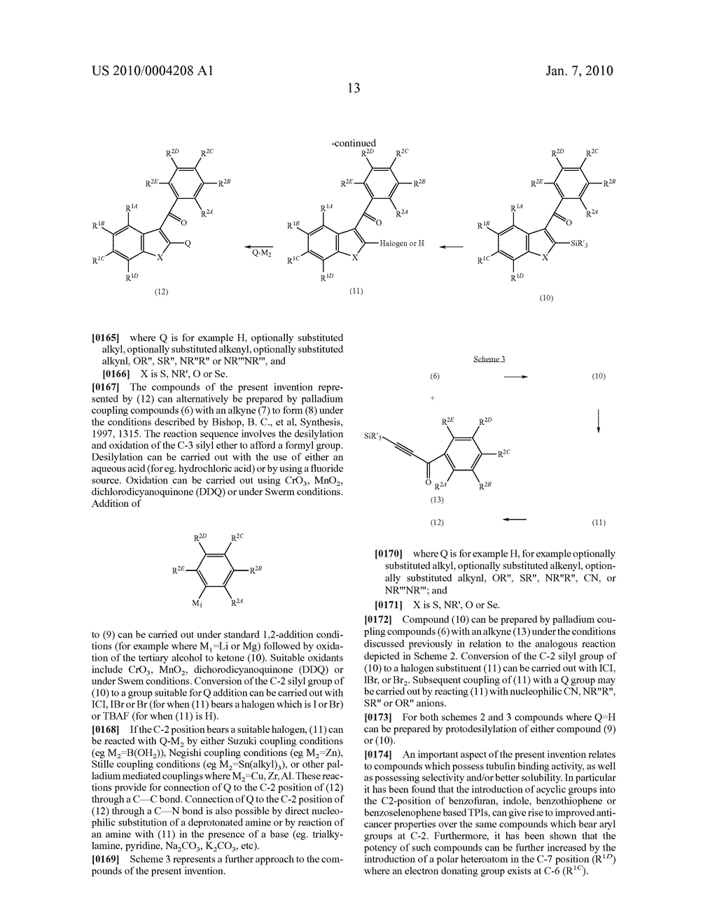 SUBSTITUTED BENZOFURANS, BENZOTHIOPHENES, BENZOSELENOPHENES AND INDOLES AND THEIR USE AS TUBULIN POLYMERISATION INHIBITORS - diagram, schematic, and image 18