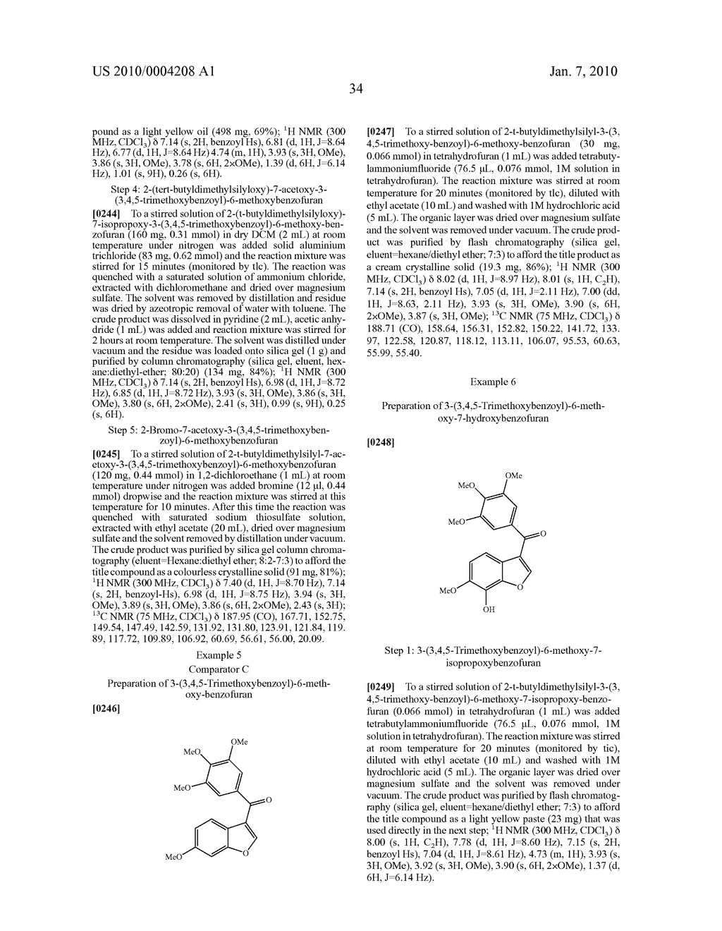 SUBSTITUTED BENZOFURANS, BENZOTHIOPHENES, BENZOSELENOPHENES AND INDOLES AND THEIR USE AS TUBULIN POLYMERISATION INHIBITORS - diagram, schematic, and image 39