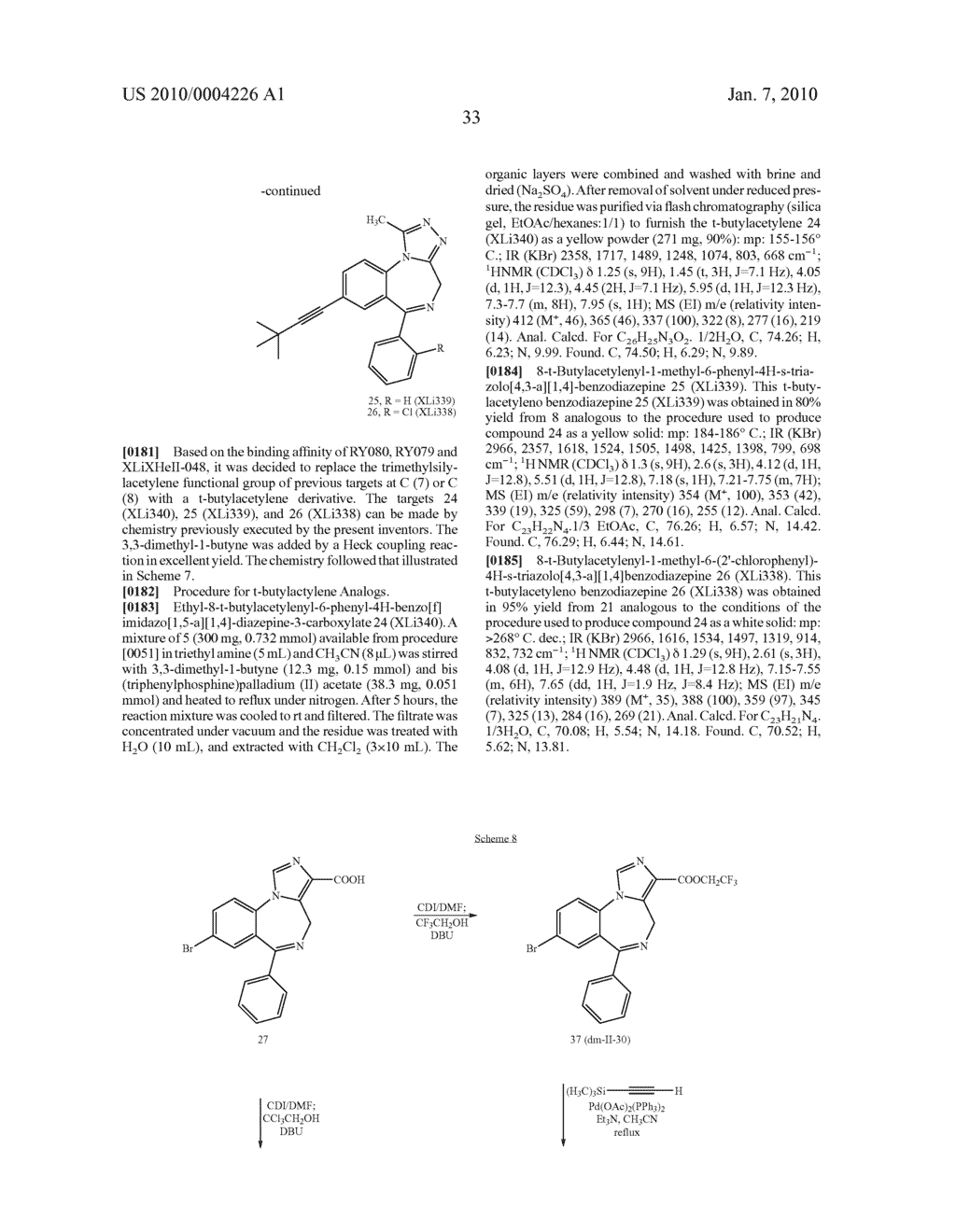 STEREOSPECIFIC ANXIOLYTIC AND ANTICONVULSANT AGENTS WITH REDUCED MUSCLE-RELAXANT, SEDATIVE-HYPNOTIC AND ATAXIC EFFECTS - diagram, schematic, and image 36