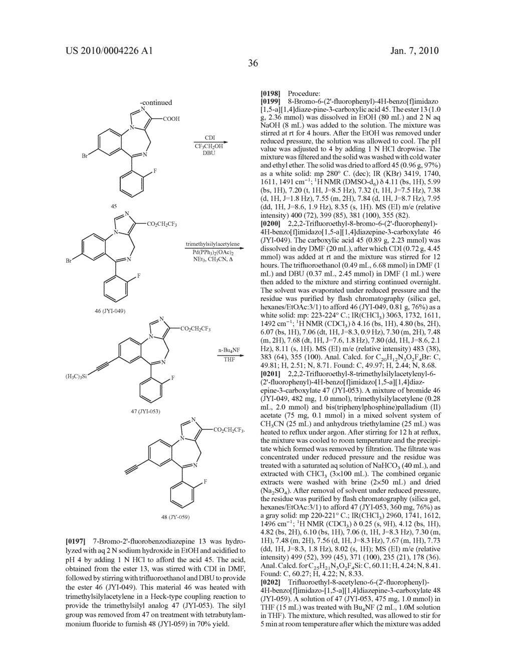 STEREOSPECIFIC ANXIOLYTIC AND ANTICONVULSANT AGENTS WITH REDUCED MUSCLE-RELAXANT, SEDATIVE-HYPNOTIC AND ATAXIC EFFECTS - diagram, schematic, and image 39