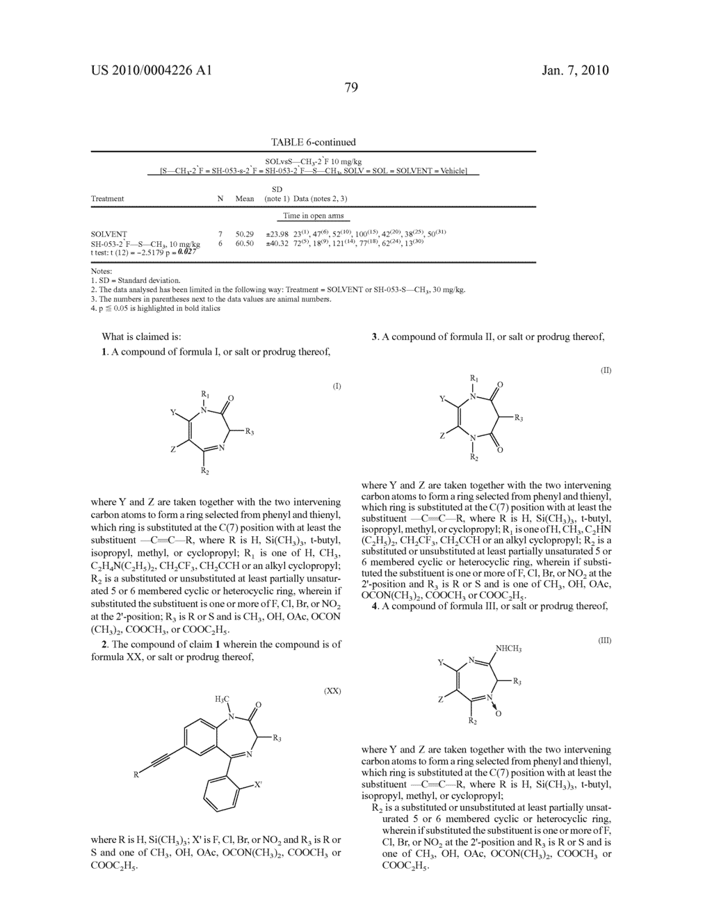 STEREOSPECIFIC ANXIOLYTIC AND ANTICONVULSANT AGENTS WITH REDUCED MUSCLE-RELAXANT, SEDATIVE-HYPNOTIC AND ATAXIC EFFECTS - diagram, schematic, and image 82