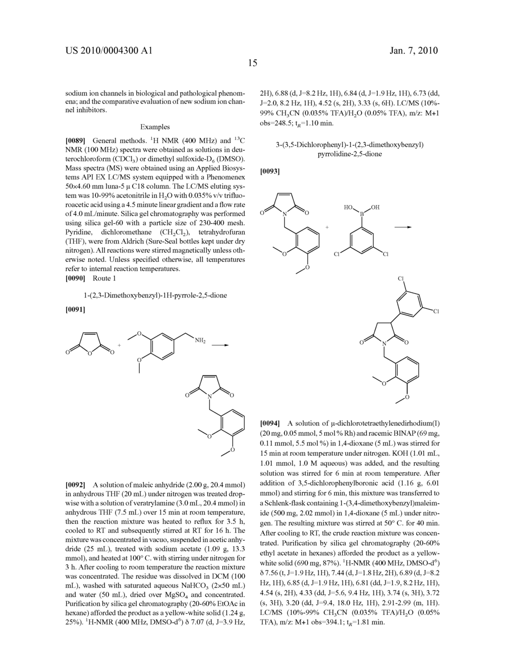 HETEROCYCLIC DERIVATIVES AS MODULATORS OF ION CHANNELS - diagram, schematic, and image 16
