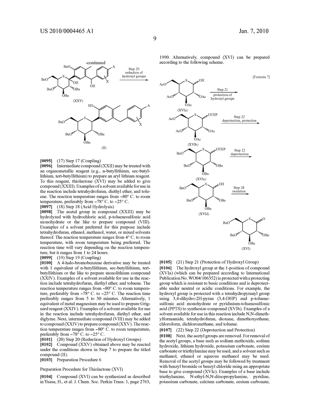 C-PHENYL 1-THIOGLUCITOL COMPOUND - diagram, schematic, and image 10