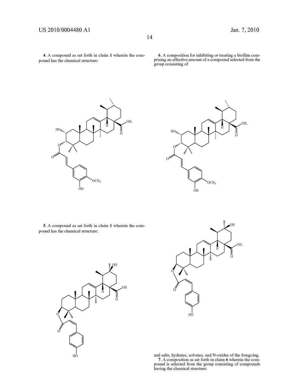 METHODS AND COMPOSITIONS FOR INHIBITING BIOFILMS - diagram, schematic, and image 20