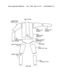 Wearable/portable protection for a body diagram and image