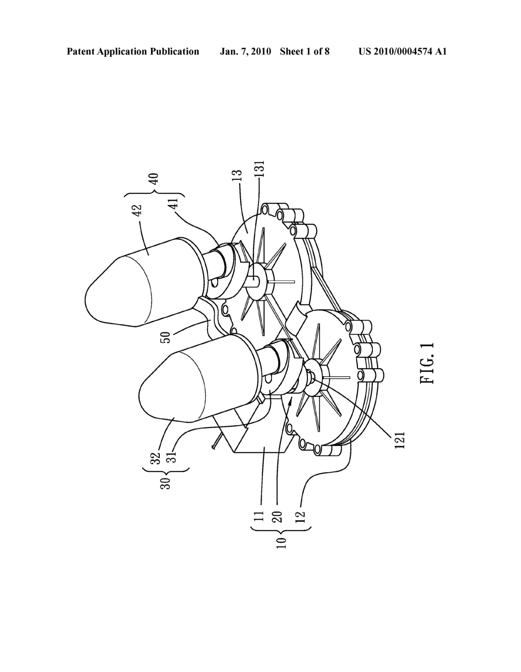 KNEADING MASSAGE DEVICE - diagram, schematic, and image 02