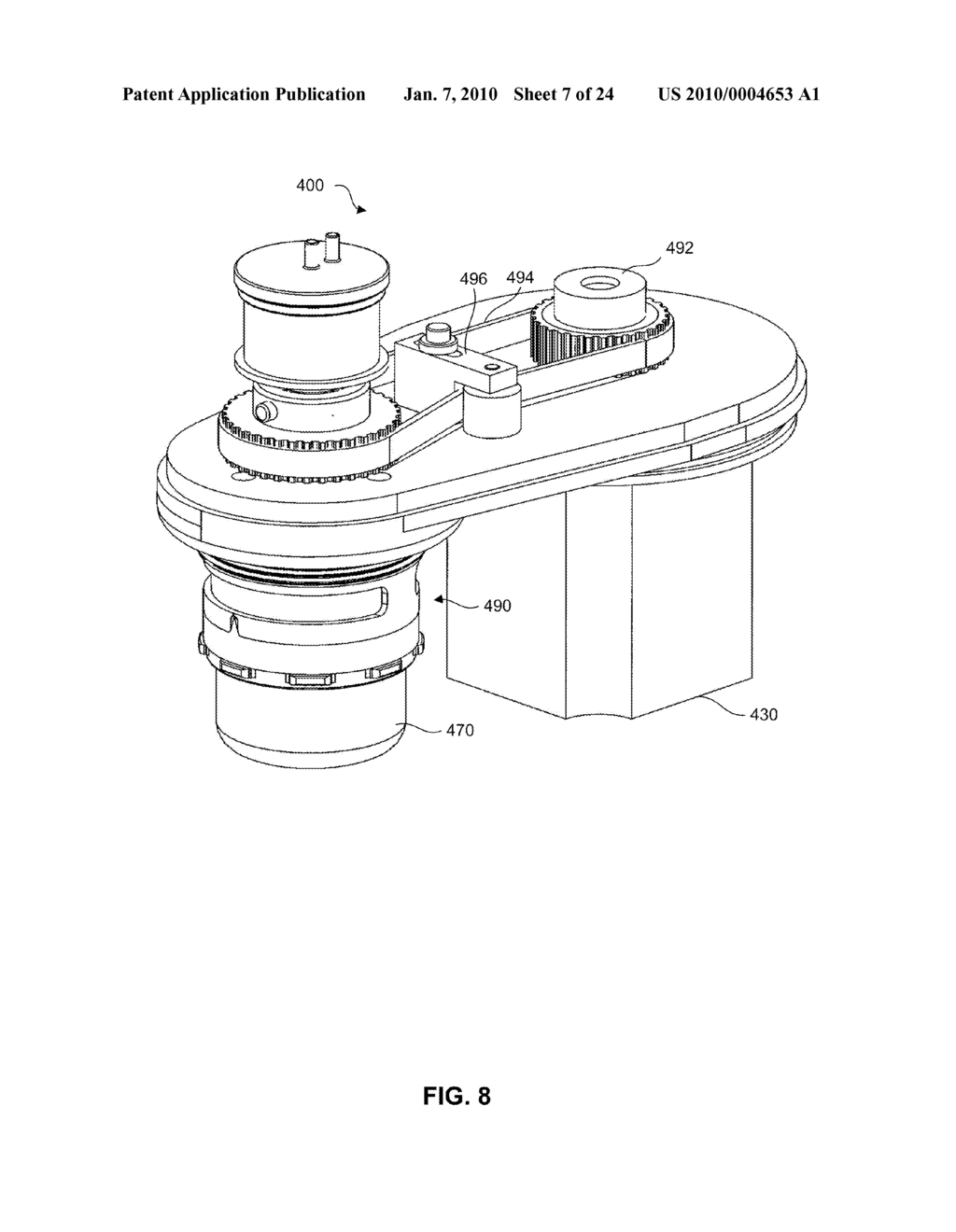 SELF-CLEARING RASP SYSTEM FOR AUTOMATIC MILLING APPARATUS - diagram, schematic, and image 08