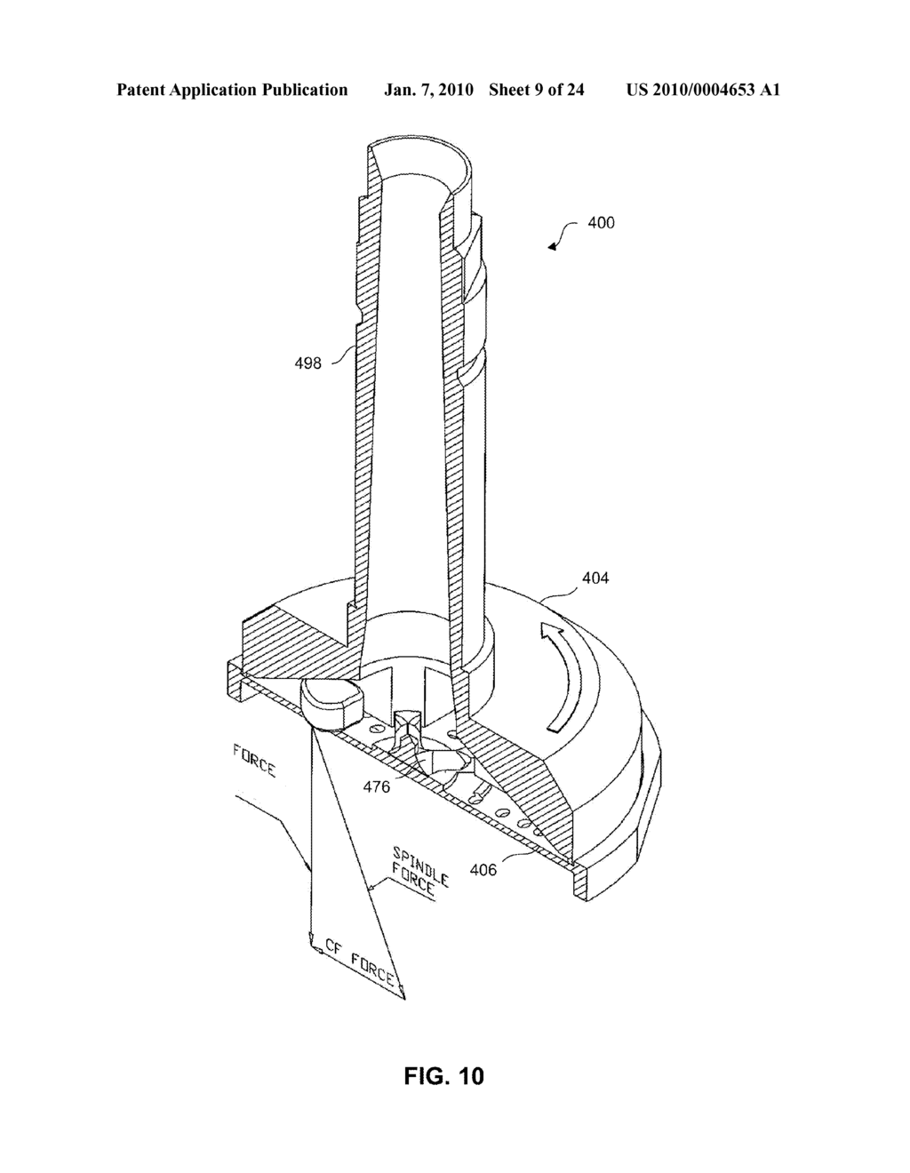 SELF-CLEARING RASP SYSTEM FOR AUTOMATIC MILLING APPARATUS - diagram, schematic, and image 10