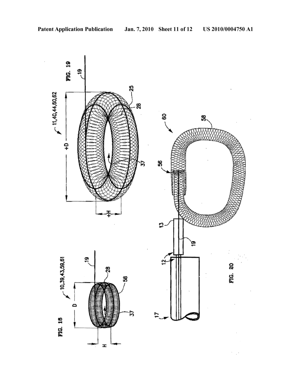 Mechanical apparatus and method for artificial disc replacement - diagram, schematic, and image 12