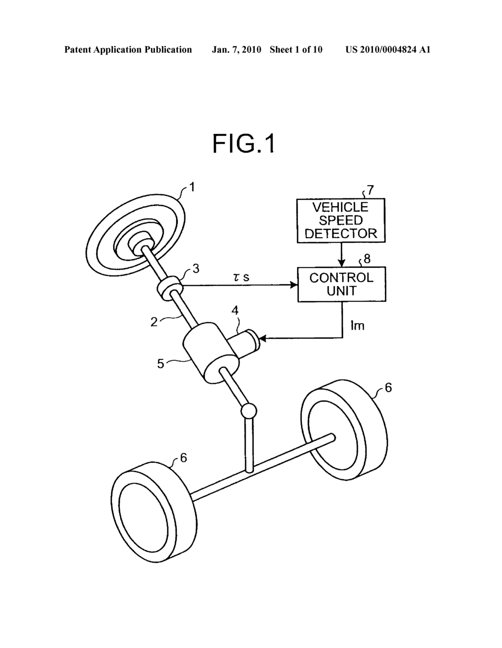 ELECTRIC POWER-STEERING CONTROL APPARATUS - diagram, schematic, and image 02