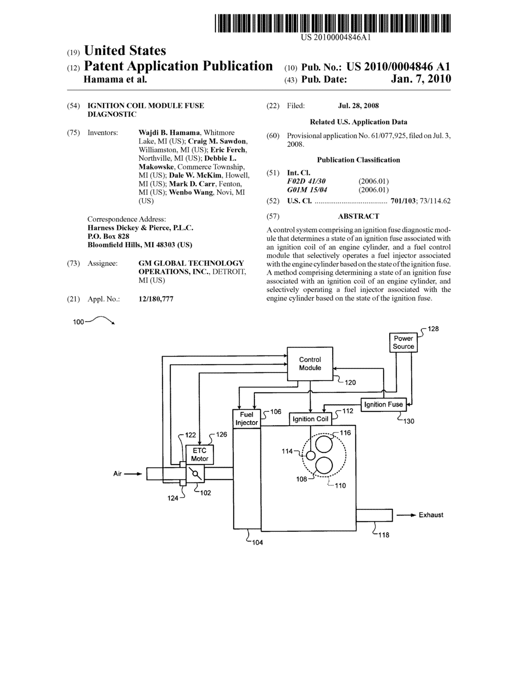 IGNITION COIL MODULE FUSE DIAGNOSTIC - diagram, schematic, and image 01