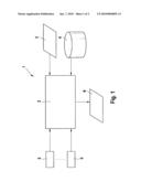 Method for display route information for a navigation system diagram and image