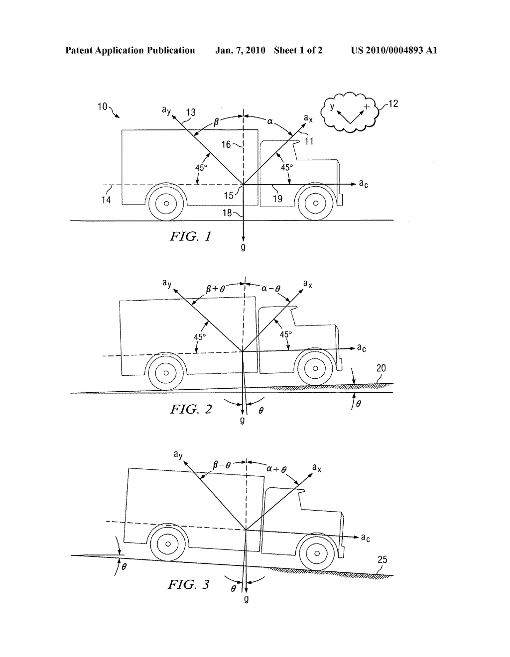 Two-axis accelerometer for detecting inclination without the effect of common acceleration - diagram, schematic, and image 02