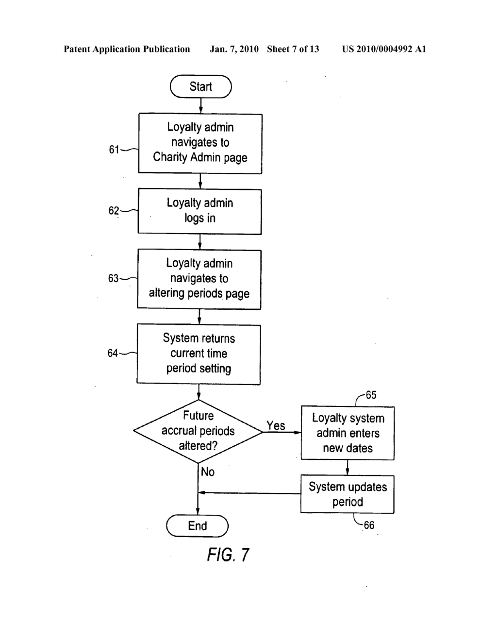 METHOD, SYSTEM AND COMPUTER PROGRAM FOR PROVIDING A LOYALTY ENGINE FOR AUTOMATED CAUSE MARKETING - diagram, schematic, and image 08