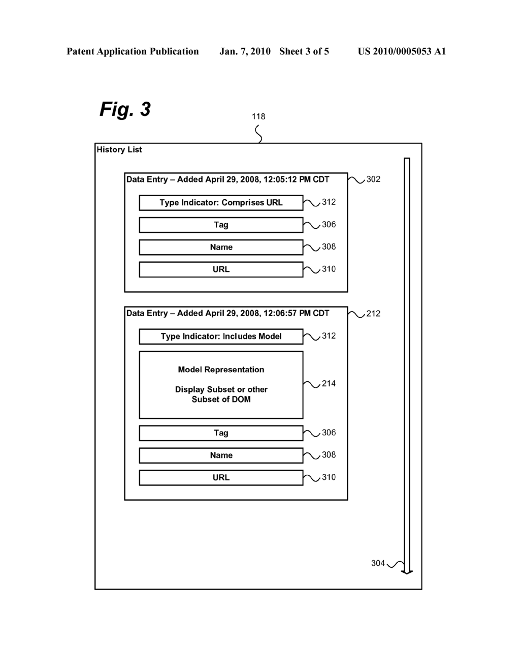 METHOD FOR ENABLING DISCRETE BACK/FORWARD ACTIONS WITHIN A DYNAMIC WEB APPLICATION - diagram, schematic, and image 04