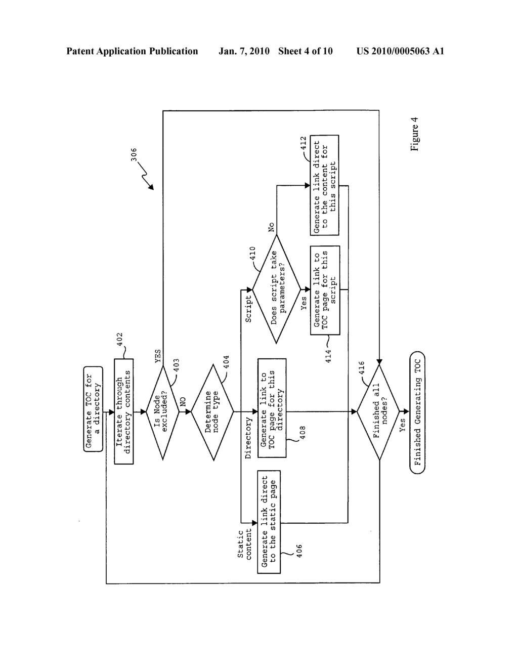 Link generation system to allow indexing of dynamically generated server site content - diagram, schematic, and image 05