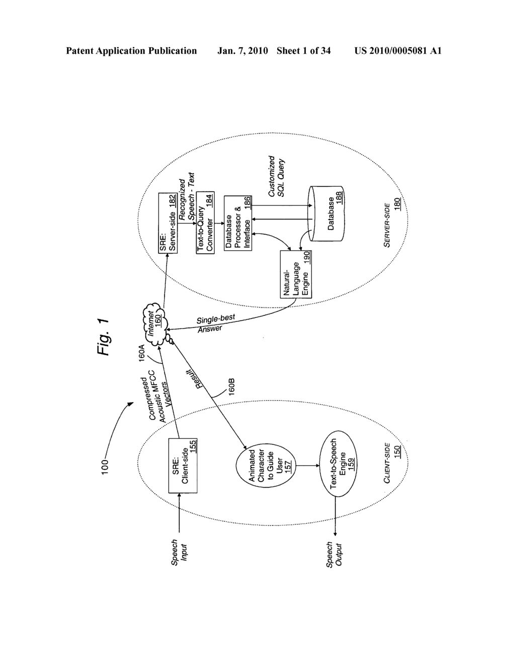 Systems for natural language processing of sentence based queries - diagram, schematic, and image 02