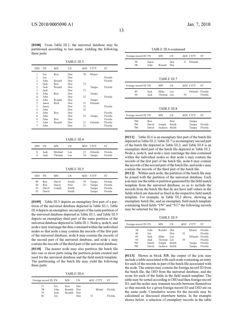 STATISTICAL MEASURE AND CALIBRATION OF SEARCH CRITERIA WHERE ONE OR BOTH OF THE SEARCH CRITERIA AND DATABASE IS INCOMPLETE - diagram, schematic, and image 25