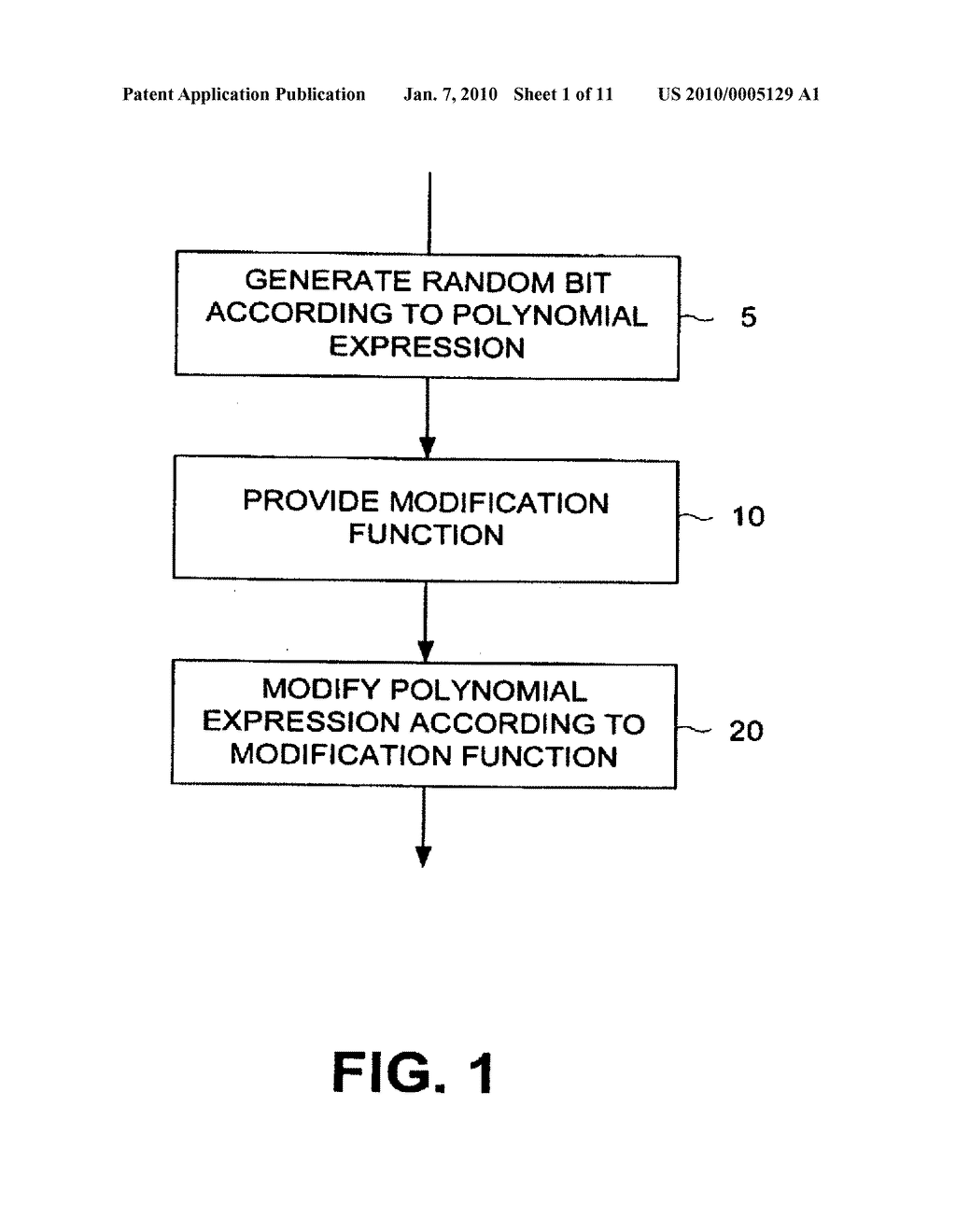 METHOD AND APPARATUS FOR GENERATING A RANDOM BIT STREAM - diagram, schematic, and image 02