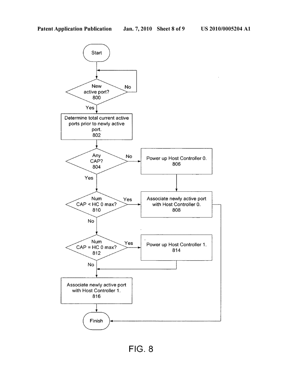 Power optimized dynamic port association - diagram, schematic, and image 09