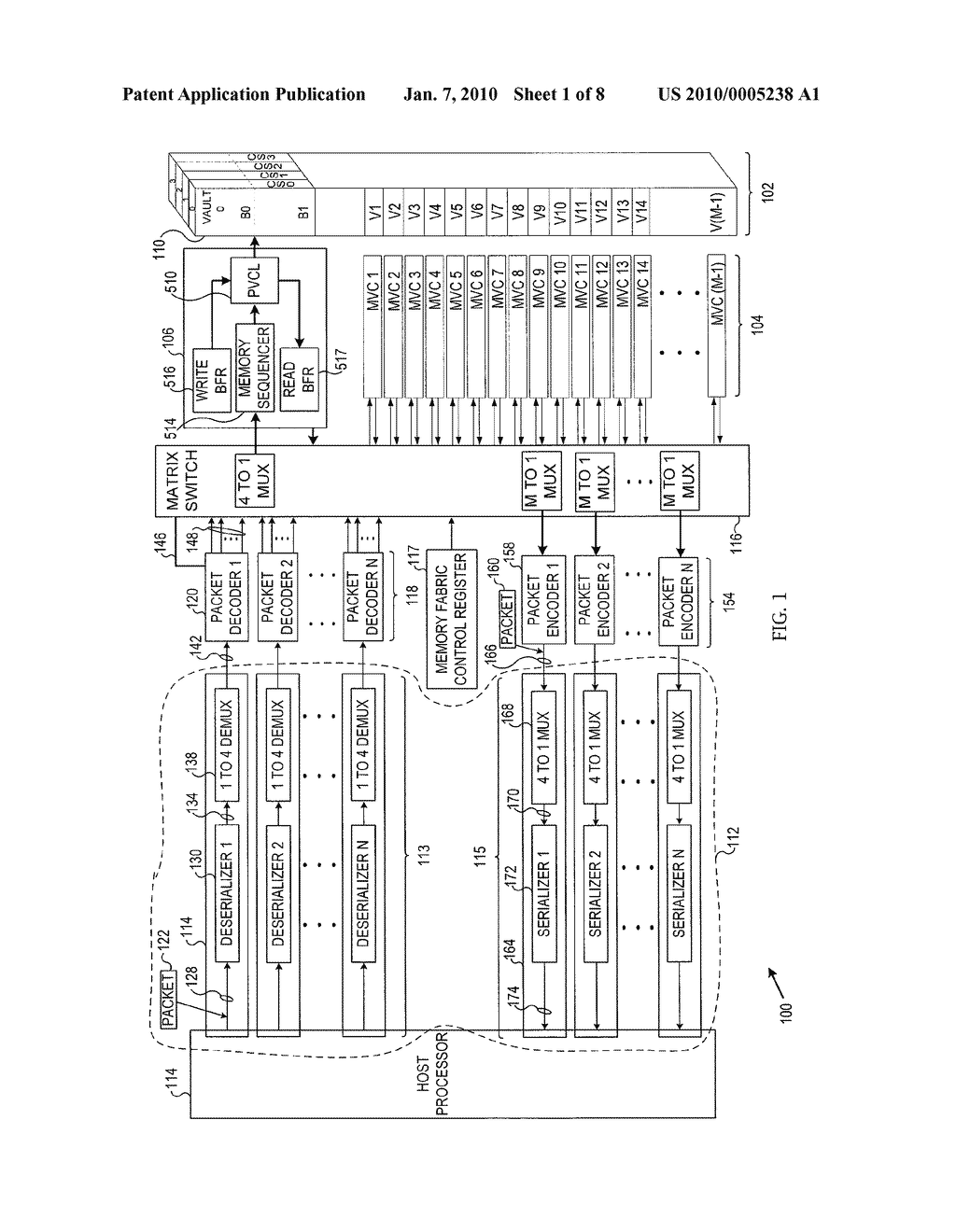 MULTI-SERIAL INTERFACE STACKED-DIE MEMORY ARCHITECTURE - diagram, schematic, and image 02