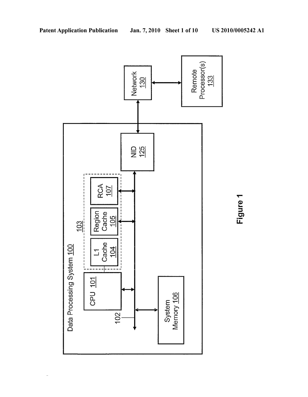 Efficient Processing of Data Requests With The Aid Of A Region Cache - diagram, schematic, and image 02