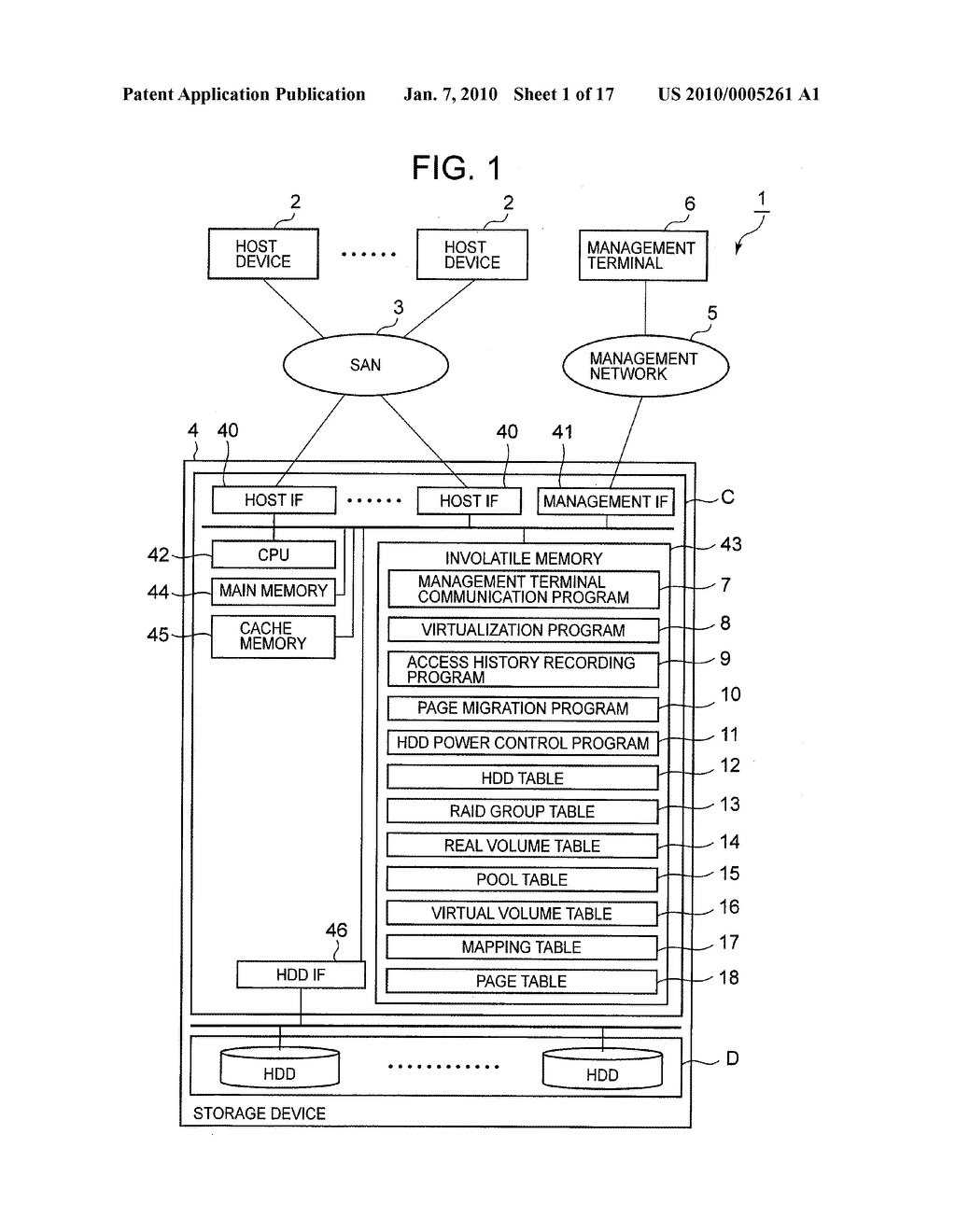 STORAGE DEVICE AND POWER CONTROL METHOD - diagram, schematic, and image 02