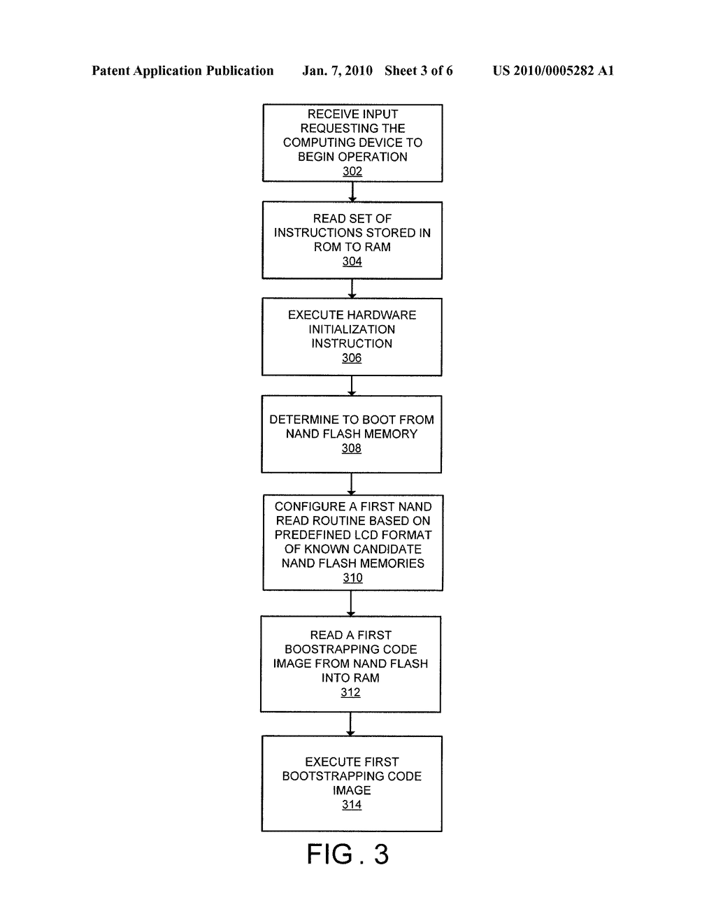 METHOD AND APPARATUS FOR BOOTING FROM A FLASH MEMORY - diagram, schematic, and image 04