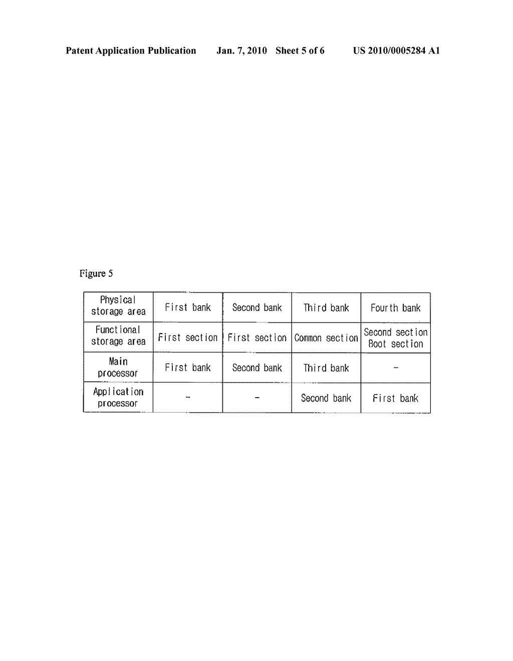 DEVICE HAVING SHARED MEMORY AND METHOD FOR TRANSFERRING CODE DATA - diagram, schematic, and image 06