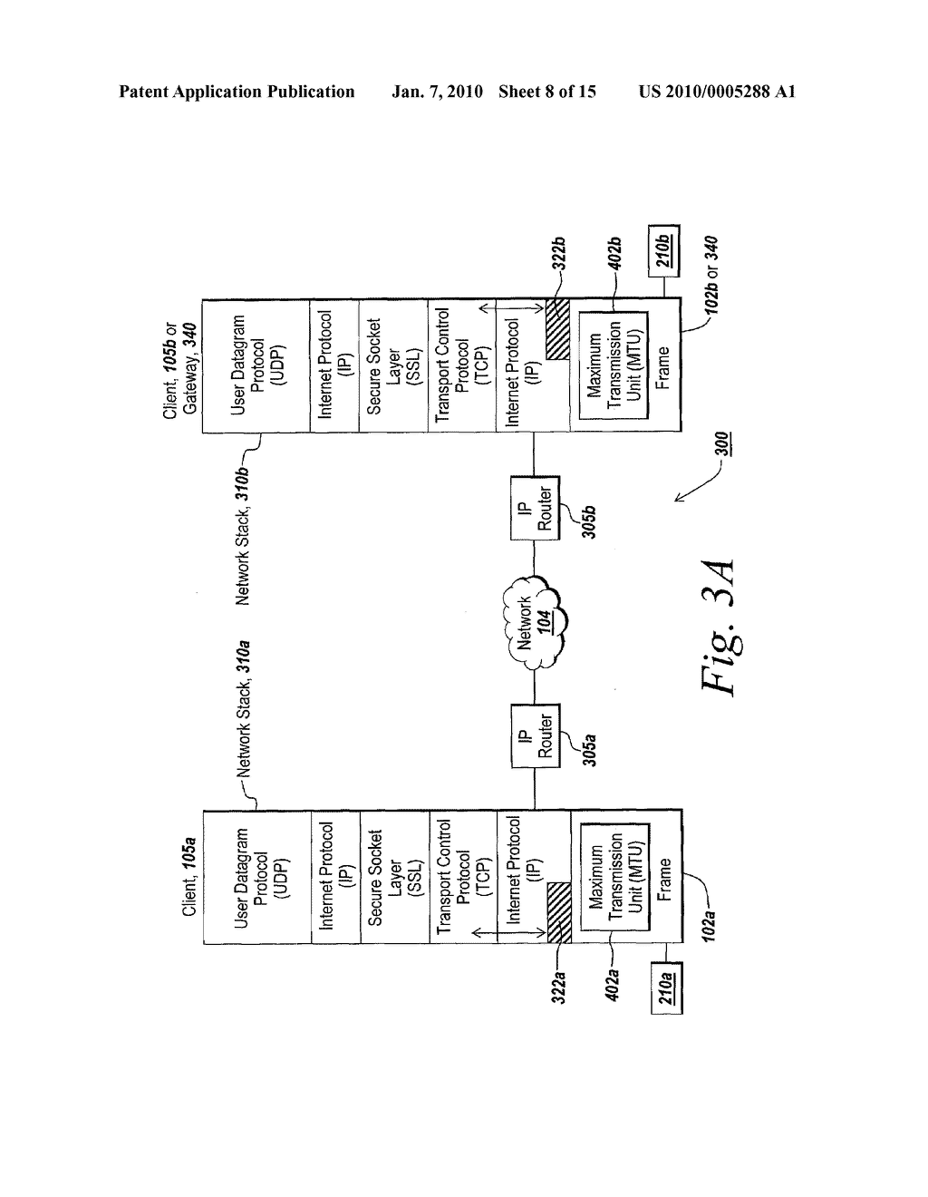 SYSTEMS AND METHODS FOR ADJUSTING THE MAXIMUM TRANSMISSION UNIT BY AN INTERMEDIARY DEVICE - diagram, schematic, and image 09