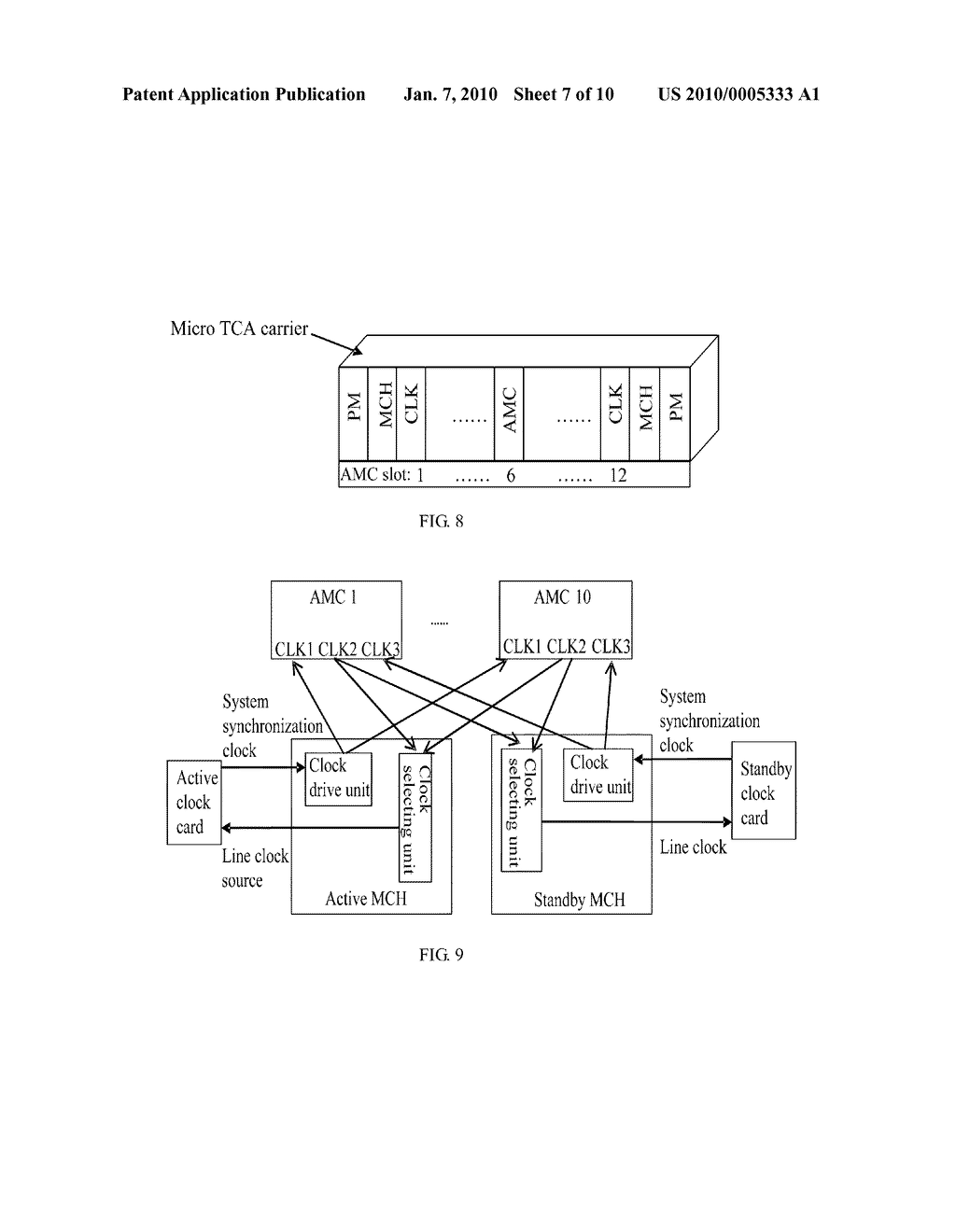 MICROTCA CARRIER, CLOCK CARD AND METHOD FOR PROVIDING A CLOCK - diagram, schematic, and image 08