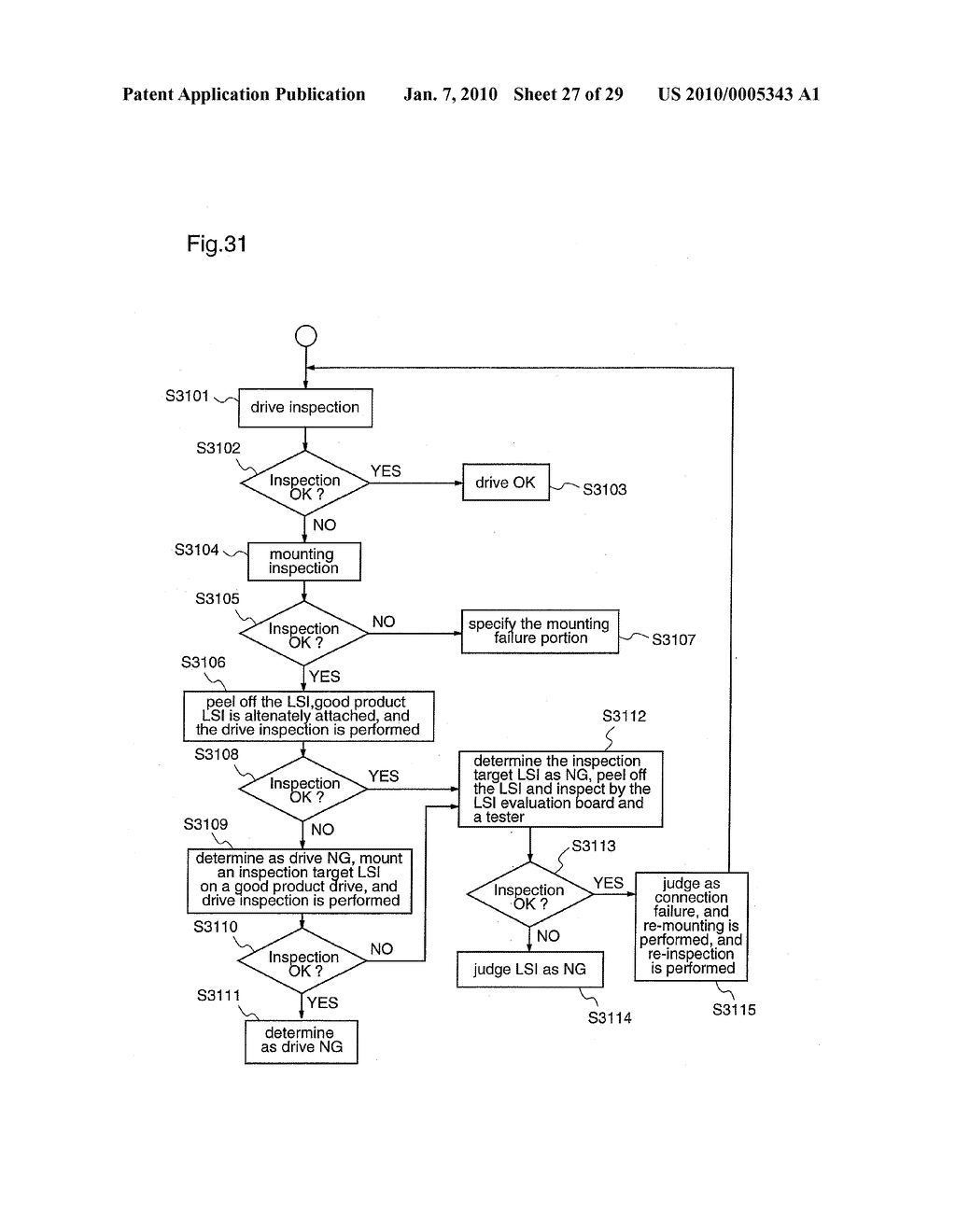 PERIPHERAL DEVICE, INTEGRATED CIRCUIT FOR PERIPHERAL DEVICE AND METHOD FOR ANALYZING FAILURE OF PERIPHERAL DEVICE - diagram, schematic, and image 28
