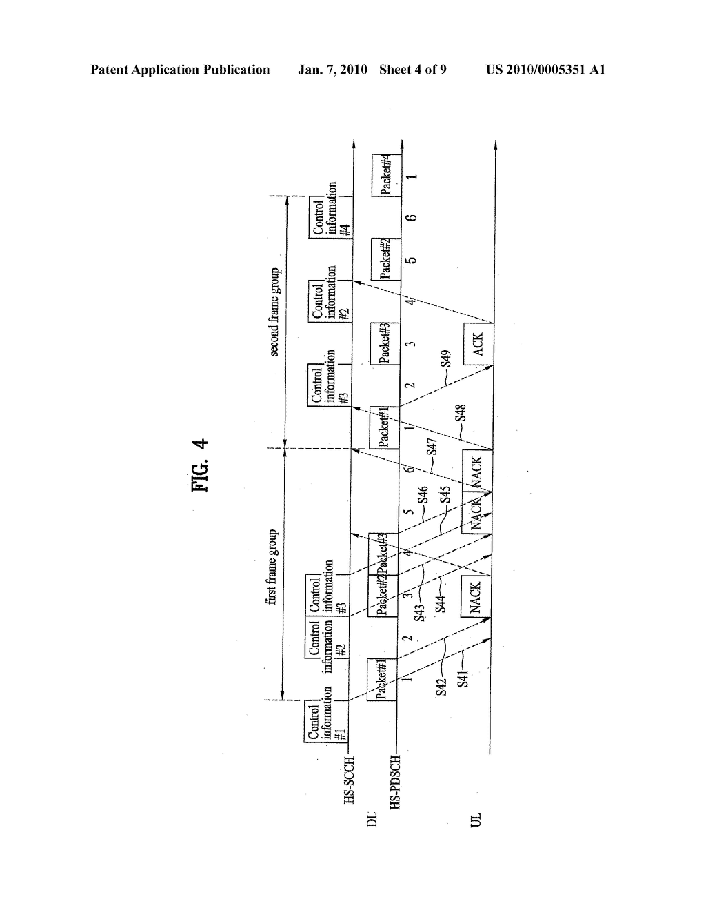 METHOD OF RETRANSMITTING DATA IN A MOBILE COMMUNICATION SYSTEM - diagram, schematic, and image 05