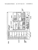 Method for organizing and consulting electronic data, in the environment of a media library diagram and image