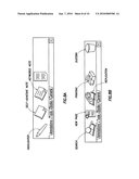 Method for organizing and consulting electronic data, in the environment of a media library diagram and image