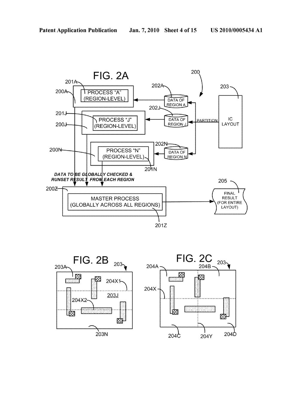 VERIFYING AN IC LAYOUT IN INDIVIDUAL REGIONS AND COMBINING RESULTS - diagram, schematic, and image 05