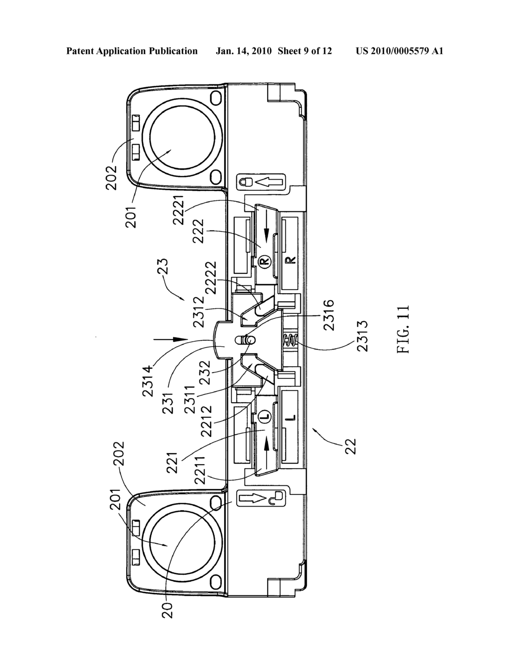 Toilet seat hinge - diagram, schematic, and image 10