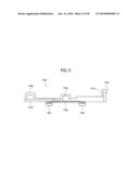 DEVICE FOR CONNECTING A FLAT WIPER BLADE TO WIPER ARMS diagram and image