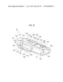 DEVICE FOR CONNECTING A FLAT WIPER BLADE TO WIPER ARMS diagram and image